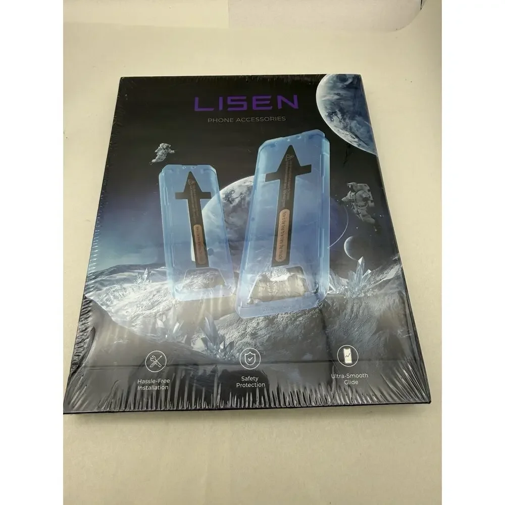 LISEN Screen Protector 9H+ Hardness Glass For iPhone 16/15 Pro & iPhone 14 Pro..